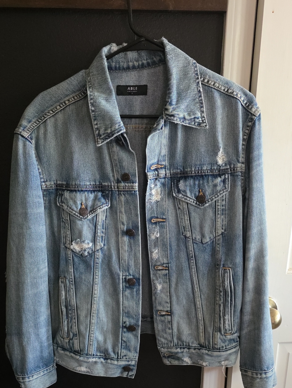 Able The Merly Distressed Jacket